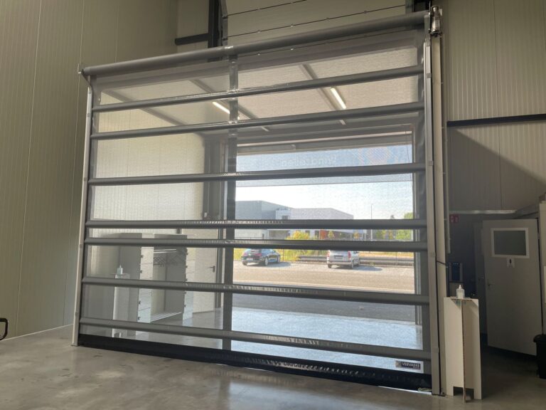 Binnenaanzicht ventipoort voor ventilatie zonder windtocht